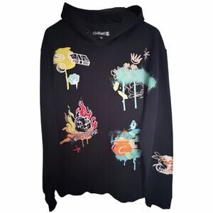 Civilized Graphic Hoodie Mens 2XL